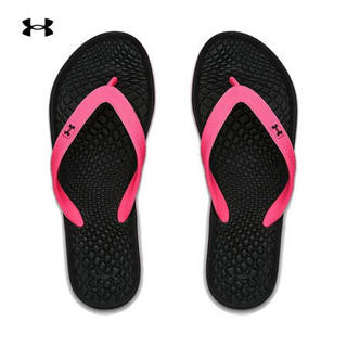 安德玛官方UA Atlantic Dune女子休闲拖鞋Under Armour3022716 黑色001 40.5