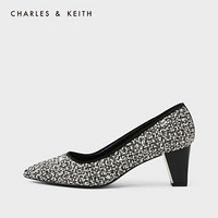 CHARLES＆KEITH女鞋2020秋季CK1-61720030简约女士尖头高跟单鞋 Multi综合色 37