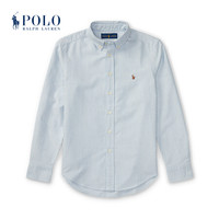Ralph Lauren/拉夫劳伦男童 2020年冬季条纹棉质牛津衬衫34659 400-蓝色 S