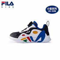 FILA KIDS 斐乐儿童小童2021年春季新款时尚童鞋休闲运动鞋 传奇蓝/骑士蓝-NB-男 31码/内长19.5cm