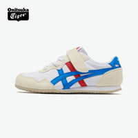 Onitsuka Tiger鬼塚虎 时尚粘扣中童鞋 SERRANO PS 1184A086-100 白色 28.5