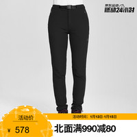 TheNorthFace北面长裤女户外保暖防泼水上新|4NAV JK3/黑色 10