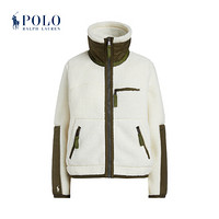 Ralph Lauren/拉夫劳伦女装 2020年冬季起绒布拉链夹克21936 101-白色 M