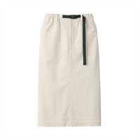 無印良品 MUJI 無印良品  女式 针织 灯芯绒 裙 象牙色 XS-S