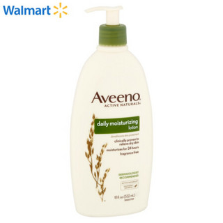 艾惟诺（Aveeno）美国艾维诺 成人燕麦保湿润肤乳身体乳532ml 不含添加剂 保湿