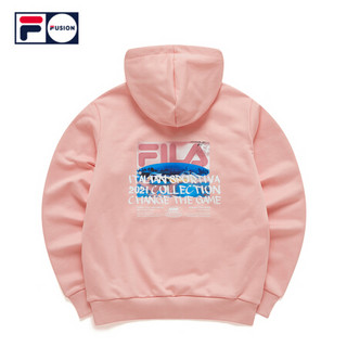 FILA FUSION斐乐连帽卫衣女子2020冬季新款休闲套头衫基础版型 漫莉粉-LP 175/92A/XL