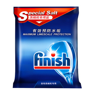 finish 亮碟 洗碗机专用洗涤套装 洗碗粉+软化盐+漂洗剂 1kg*2瓶+2kg*1袋+500ml*1瓶