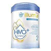 88VIP：illuma 启赋 HMO+系列 较大婴儿奶粉 港版 2段 850g