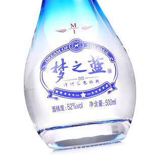 YANGHE 洋河 梦之蓝 蓝色经典 M1 52%vol 浓香型白酒 500ml 单瓶装