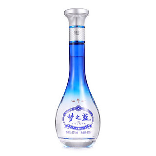 YANGHE 洋河 梦之蓝 蓝色经典 M1 52%vol 浓香型白酒 500ml*4瓶 整箱装