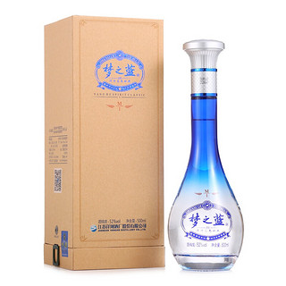 YANGHE 洋河 梦之蓝 蓝色经典 M1 52%vol 浓香型白酒 500ml*4瓶 整箱装