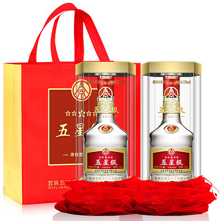 WULIANGYE 五粮液 五星级 金装版 52%vol 浓香型白酒 500ml*6瓶 整箱装