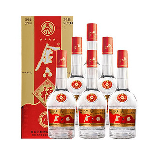 金六福酒 星级系列 四星 52%vol 浓香型白酒 500ml 单瓶装
