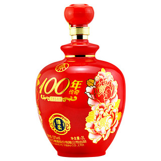 WULIANGYE 五粮液 100年传奇 绵柔 红坛 52%vol 浓香型白酒 2000ml 礼盒装