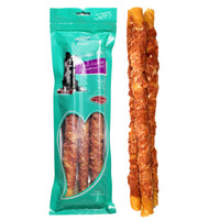 MATCHWELL 益和 Myfoodie 麦富迪 益和鸡肉一米棒 狗狗磨牙棒大型犬 宠物狗狗零食 磨牙健齿鸡肉干315g