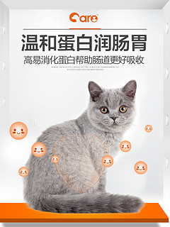 CARE 好主人 买1送1 猫粮成猫成年全价全营养强抵抗泌尿健康配方增肥发腮共4斤