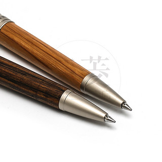 日本uni三菱百年橡木系列集合PURE MALT百年橡木笔杆中性笔自动铅笔圆珠笔原子笔黑色芯（3合1多功能笔-褐色杆深木色）