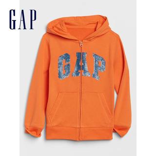 Gap男童女童洋气亮片运动卫衣秋冬543705 E 新款童装开衫