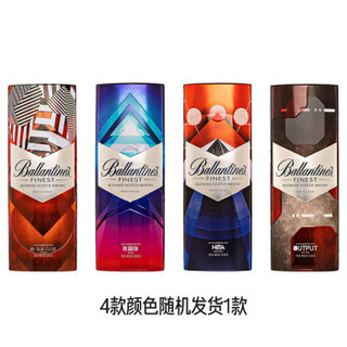 百龄坛（Ballantine’s）洋酒 特醇 苏格兰 威士忌 真现场铁盒限量装  700ml