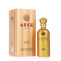 有券的上：古井贡酒 v6 50%vol 浓香型白酒 500ml 单瓶装