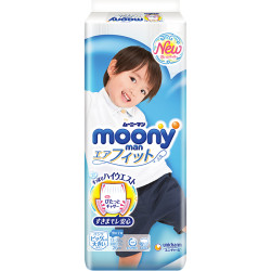 moony 尤妮佳 男宝宝拉拉裤 XXL26片 *6件