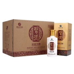 茅台集团 贵州习酒 53度金质 酱香型白酒 500ml*6瓶 整箱装