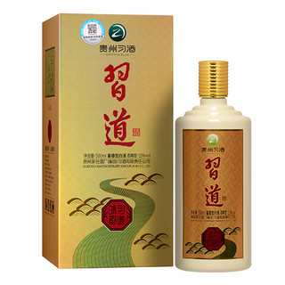 XIJIU 习酒 习道 清韵 53%vol 酱香型白酒 500ml 单瓶装