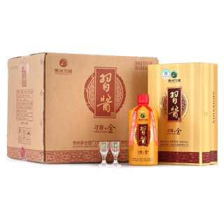 XIJIU 习酒 习酱·金 53%vol 酱香型白酒 500ml*6瓶 整箱装