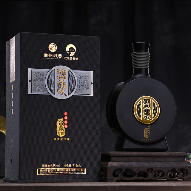 XIJIU 习酒窖藏1988 53%vol 酱香型白酒719ml 单瓶装【报价价格评测怎么