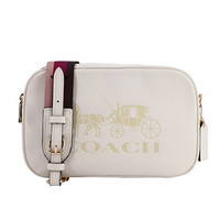 COACH 蔻驰 女士JES斜挎包 F75818 IMCHK 白色 中号