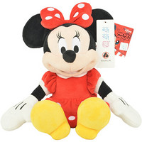 迪士尼(Disney)毛绒玩具公仔可爱布娃娃玩偶儿童玩具男女孩生日礼物米妮经典款30厘米HWDSN706