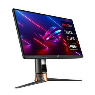 ROG 玩家国度 SWIFT 360HZ系列 PG259QNR 24.5英寸 IPS G-sync 显示器（1920*1080、360Hz、HDR10）