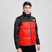 TheNorthFace北面1996Nuptse羽绒背心经典复刻ICON上新|3JQQ R15/红色/黑色 M