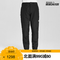 TheNorthFace北面冲锋裤男户外防水保暖上新|4NA9 JK3/黑色 32