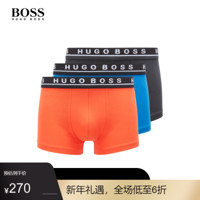 HUGO BOSS雨果博斯男士2020款秋季弹力棉运动短裤三条装 962-多色 XXL