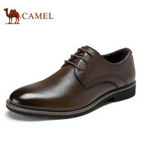 骆驼（CAMEL） 正装鞋男时尚软面办公休闲商务皮鞋 A032201020 棕色 44
