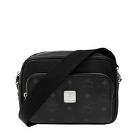MCM Visetos Klassik系列 女士斜挎包 MMRASKC02BK001 黑色 小号