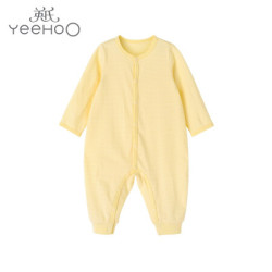 yeehoo英氏无需凑单79元最低价yeehoo英氏婴儿衣服新生儿连体衣宝宝