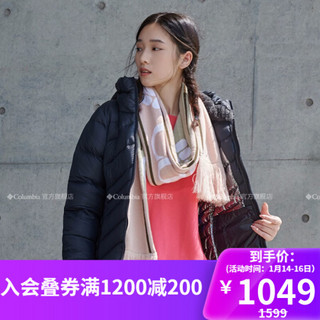 Columbia哥伦比亚户外20秋冬新品女子奥米热能保暖羽绒服WR0292 010 S(155/80A)