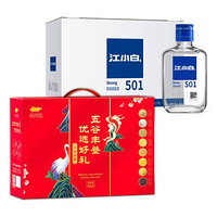 金龙鱼 五谷杂粮优选礼盒3.2kg+江小白52度纯粮高粱酒100ml*6瓶