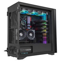 Thermaltake 曜越 H6 RGB E-ATX机箱 半侧透 含电源 700W 黑色