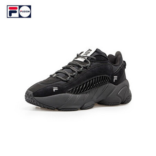 FILA FUSION 斐乐官方 ADE 2020新款老爹鞋女 休闲运动鞋潮女鞋 黑色-BK-T52W041103B 36.5