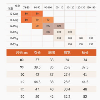 精典泰迪Classic Teddy童装儿童加厚卫衣男女童夹棉保暖上衣婴儿衣服宝宝外出服2020新款 双冠熊南极棉单件2钴蓝色 100