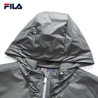 FILA 斐乐官方女士针织上衣2021年春季新款休闲l运动外套女 氤军绿-KK 160/80A/S