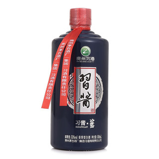 习酒 习酱·蓝 53度酱香型白酒 500ml 单瓶装