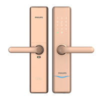 PHILIPS 飞利浦 7300 电子密码指纹锁 香槟金