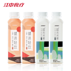 江中食疗 越光米稀2瓶+健清轻饮2瓶