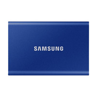 SAMSUNG 三星 T7 USB 3.2 Gen 2 移动固态硬盘 Type-C 1TB 极光蓝