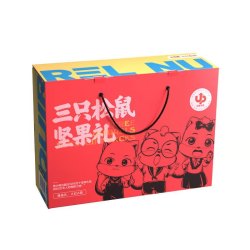 threesquirrels三只松鼠年货礼盒零食大礼包822g