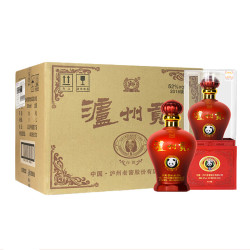 泸州老窖泸州贡传世贡852度500ml6瓶整箱装婚庆用酒